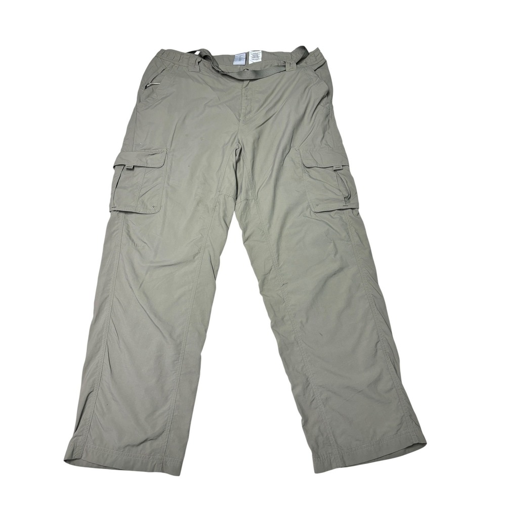 Columbia Titanium Mens XL Cargo Pants Nylon Hiking Outdoor Packable 40x32
